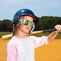 Vista 58 de MVPTGRS Gafas de sol de béisbol juveniles para niños y niñas de 8 a 14 años TR90 con marco para niños, gafas de sol deportivas para sóftbol