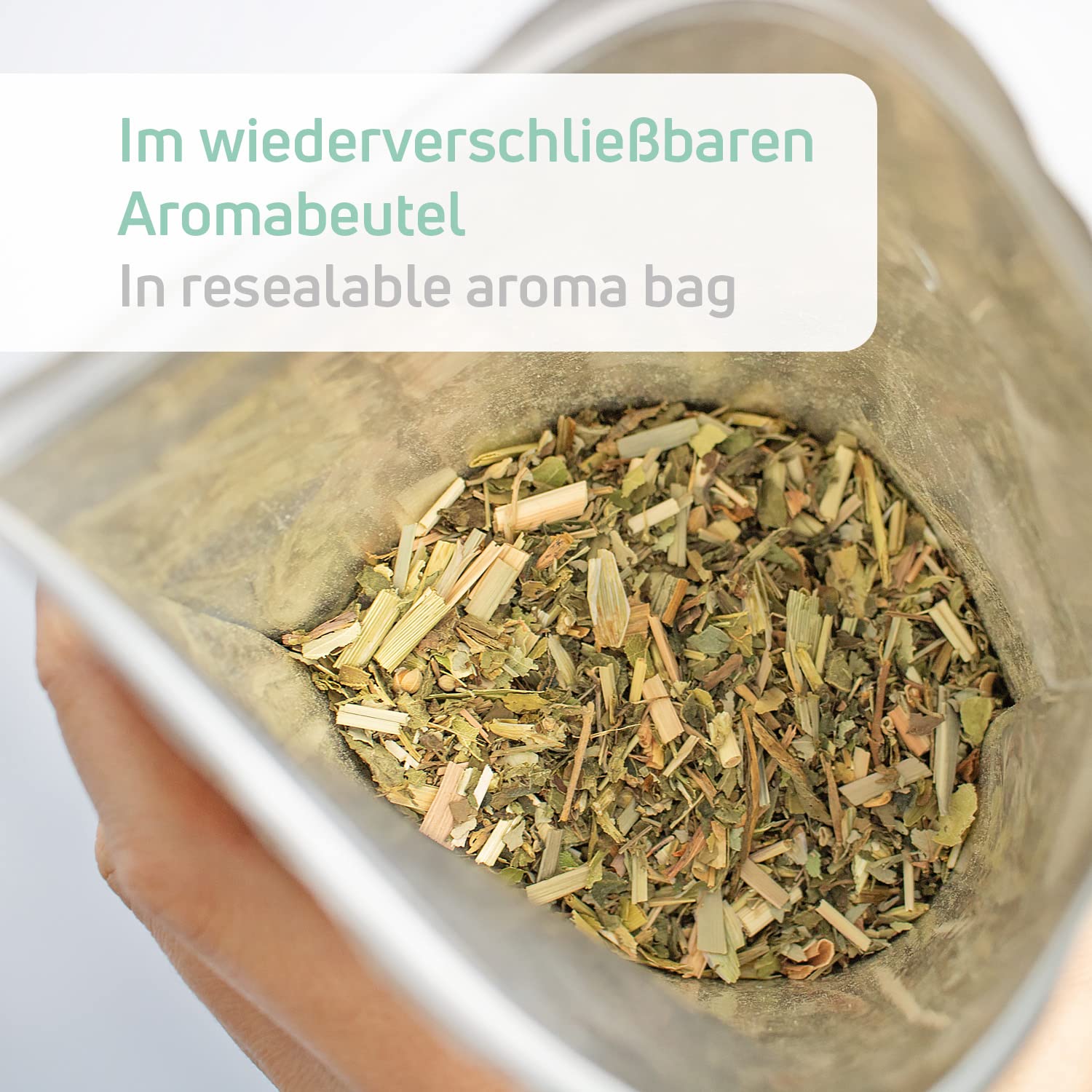 T2B Basischer Kräutertee, lose, BIO – 4er Pack, aromatische Kräutermischung