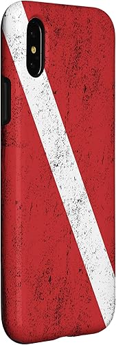 Miniatura 9 de Bandera de buceo para buceo para iPhone 14 Pro Max con funda de efecto envejecido