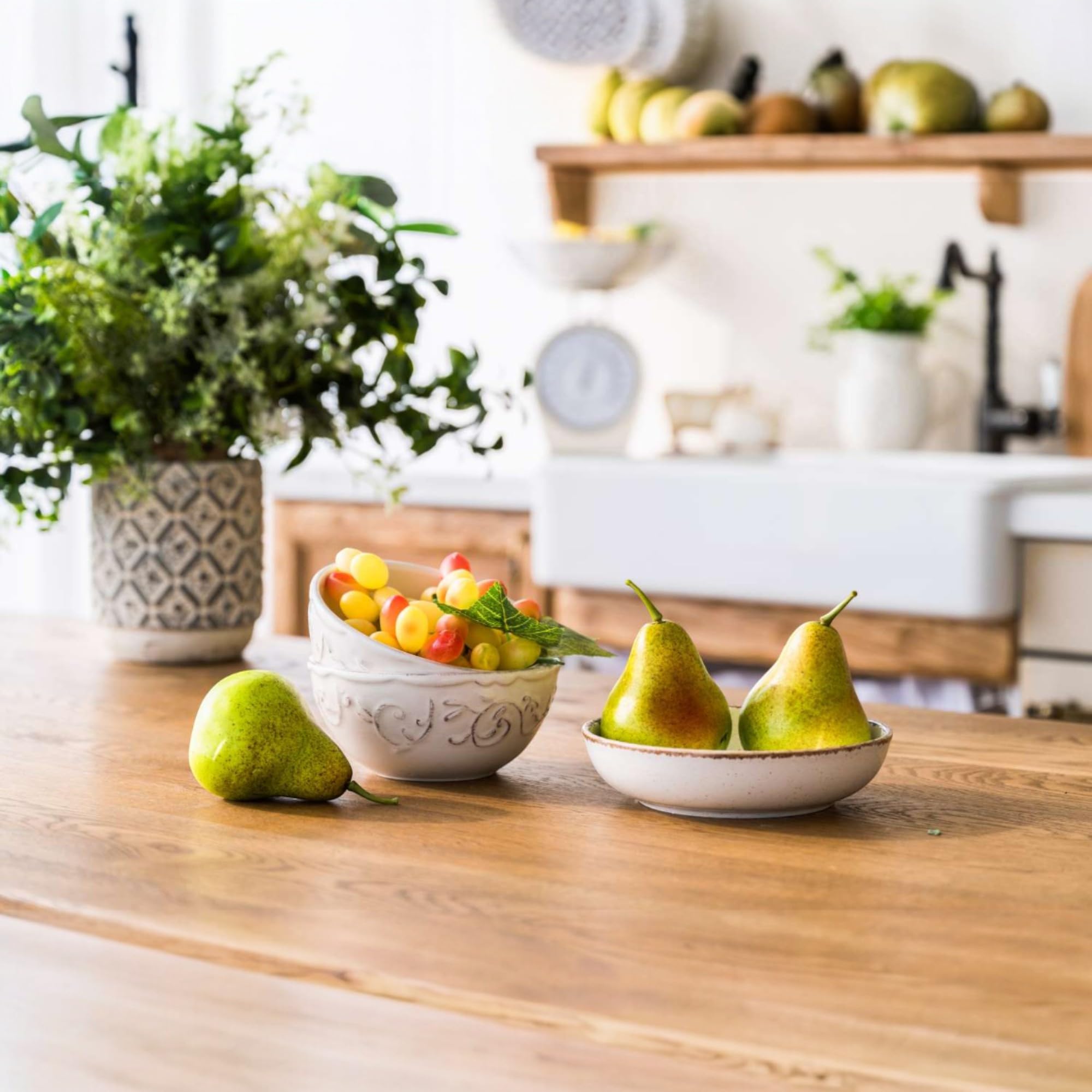 Bacche frutta artificiale decorazioni vetrine Natale, fai da te Pasqua