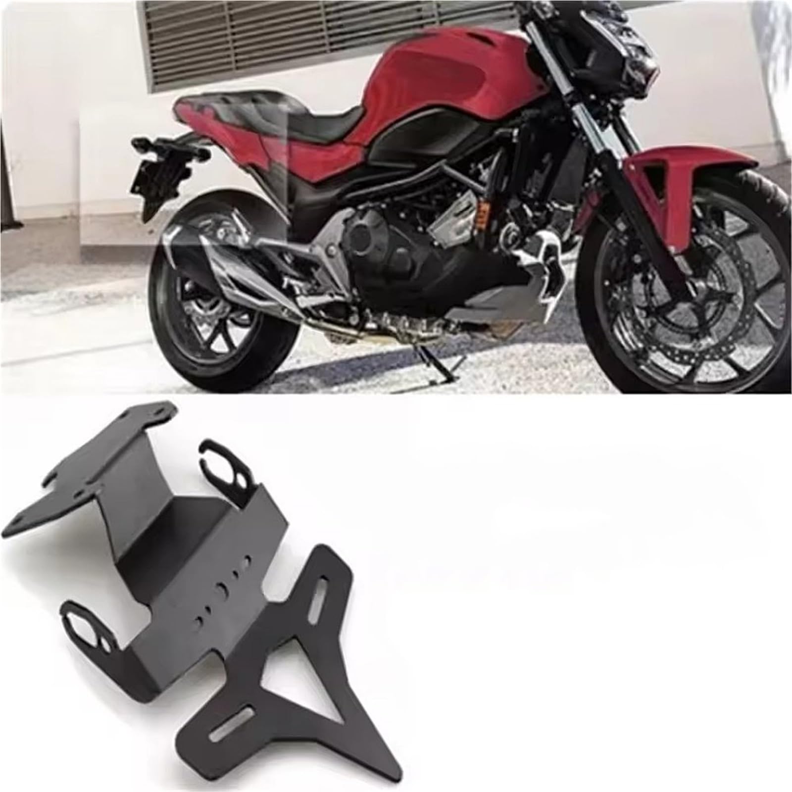 Portatarga Moto Per NC750X NC750S 2021-2024, Supporto Per Eliminatore Di Parafango Posteriore