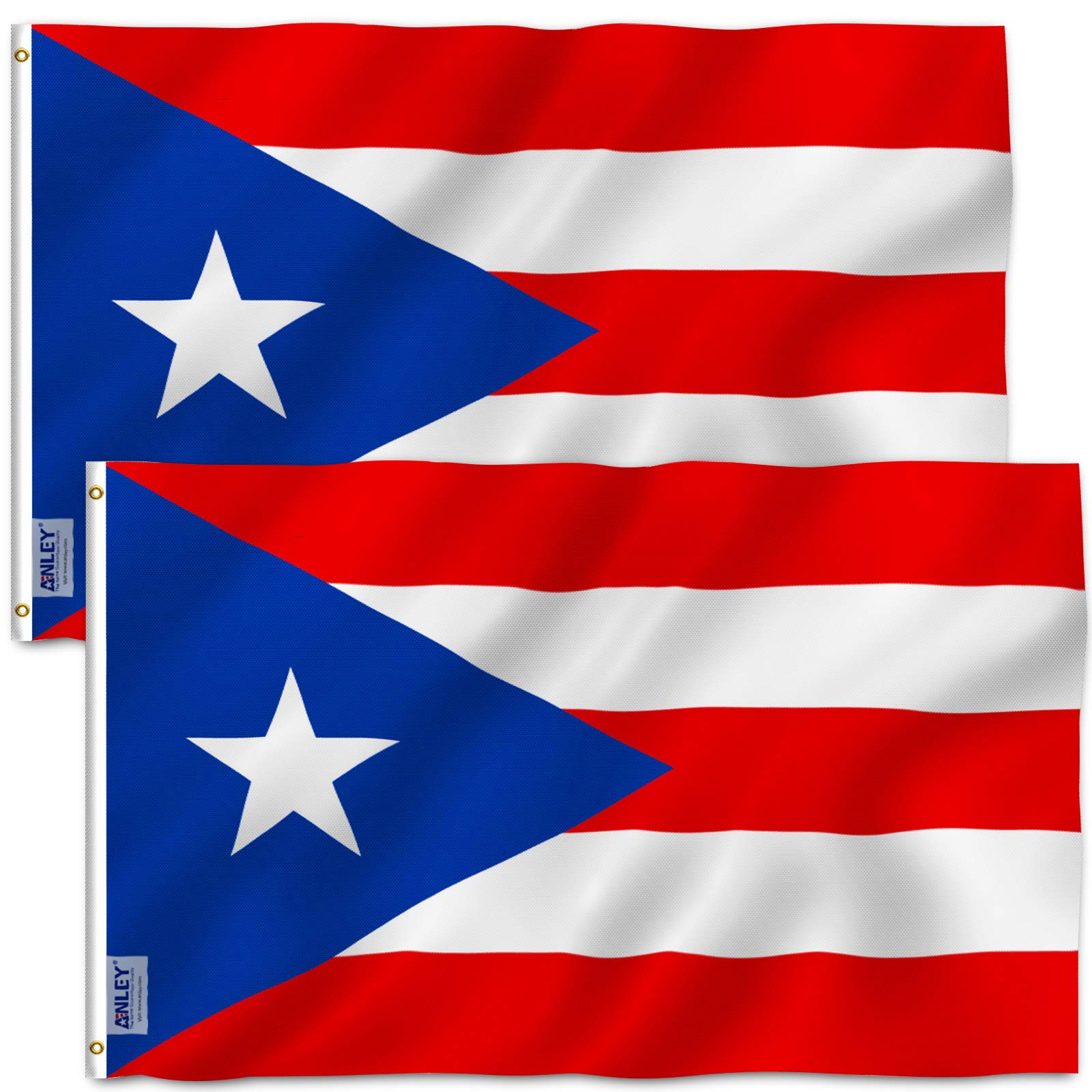 ANLEY Paquete De 2 Fly Breeze Bandera De España De 3x5 Pies - Color
