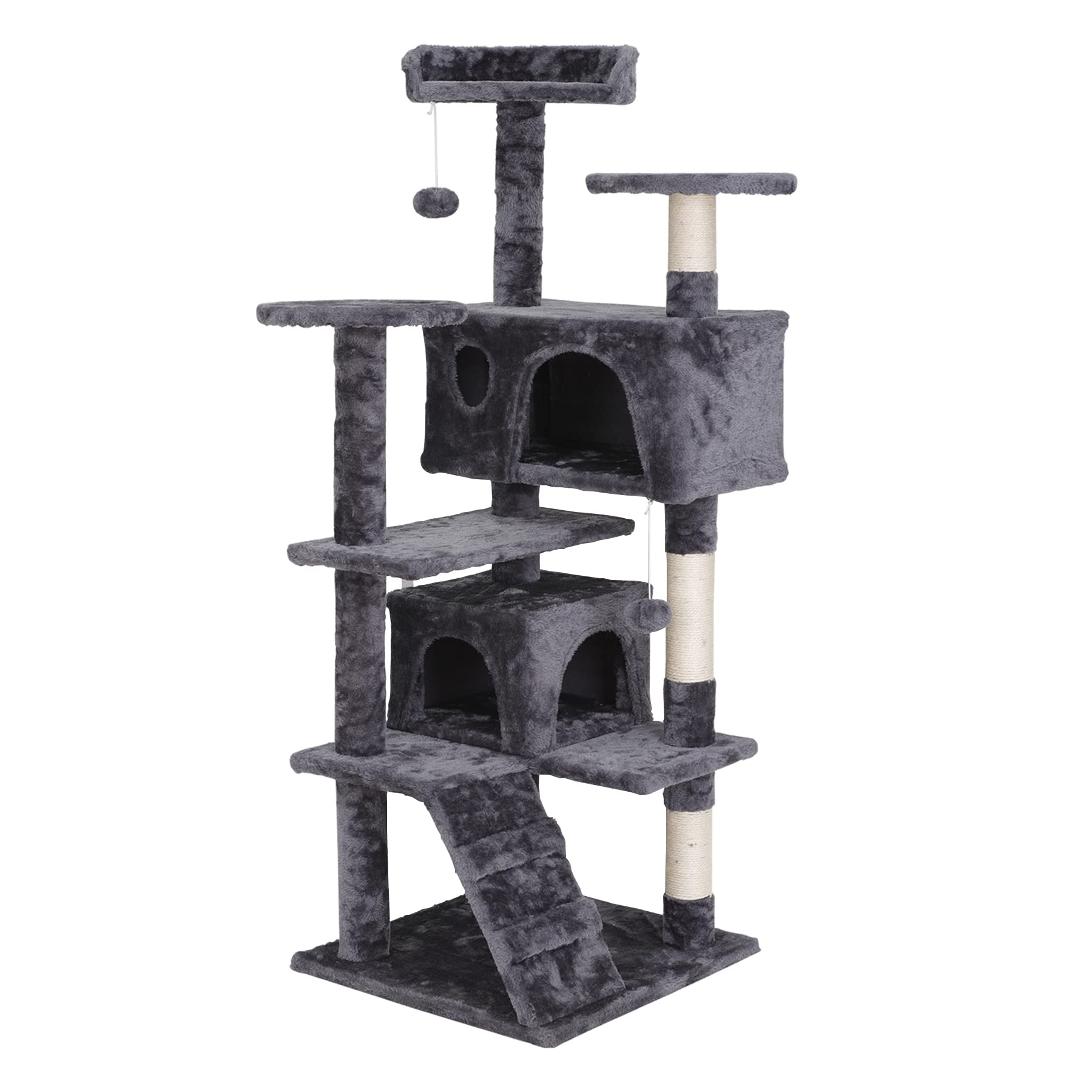 SUPER DEAL キャットタワー 大型猫 据え置き 人気 猫タワー 多DXT Amazon | SUPER DEAL キャットタワー 大型猫 据え置き 人気 猫タワー