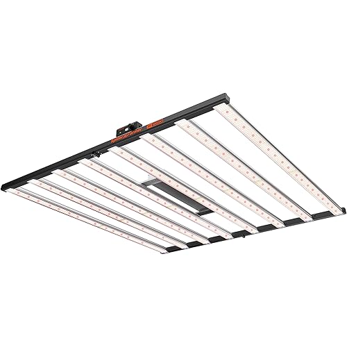 Spider Farmer SE1000W Smart LED Grow Light, 1000W Bar Style with App Control, Dimmable Daisy Chain, Full Spectrum for 5x5ft Coverage, Commercial Grade Vertical Farming Lamp for Indoor Plants