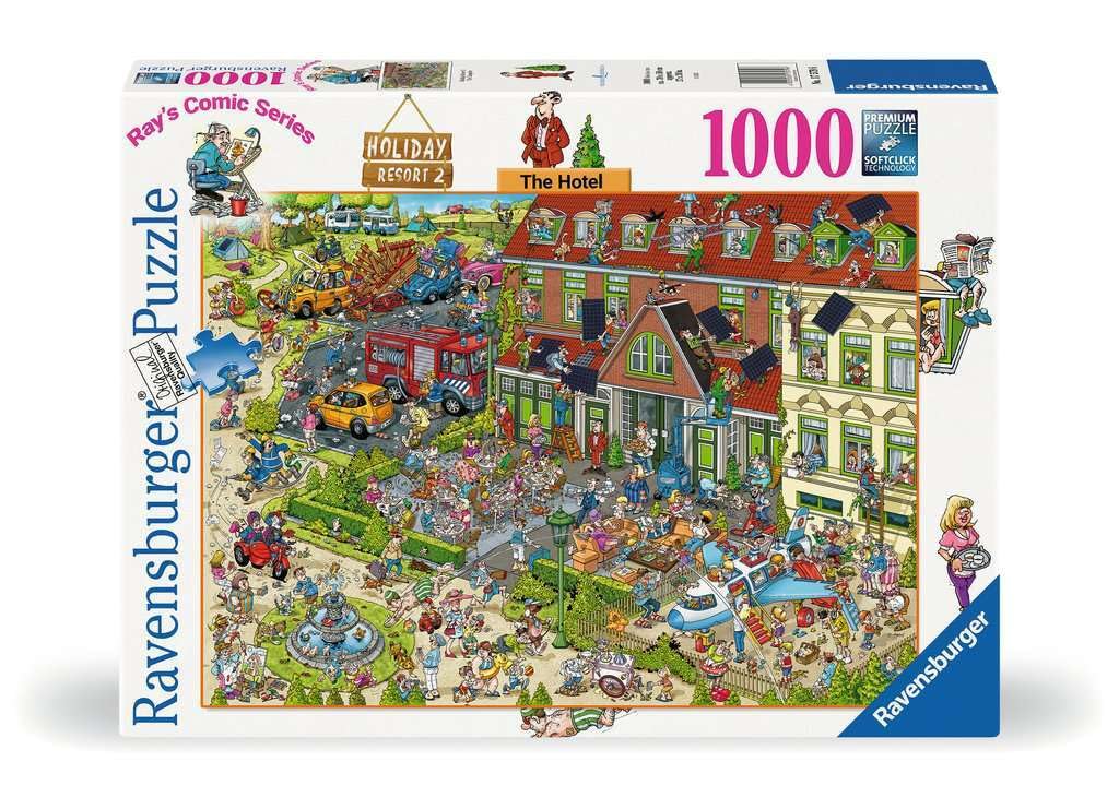 Ravensburger 17579 17579-Vakantiepark puzzle 2-1000 pezzi