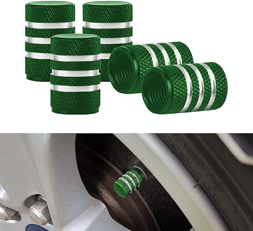 5 tapas de vástago de válvula de neumático, tapas de vástago de válvula de neumático de automóvil, cubierta a prueba de polvo de aire con sello de