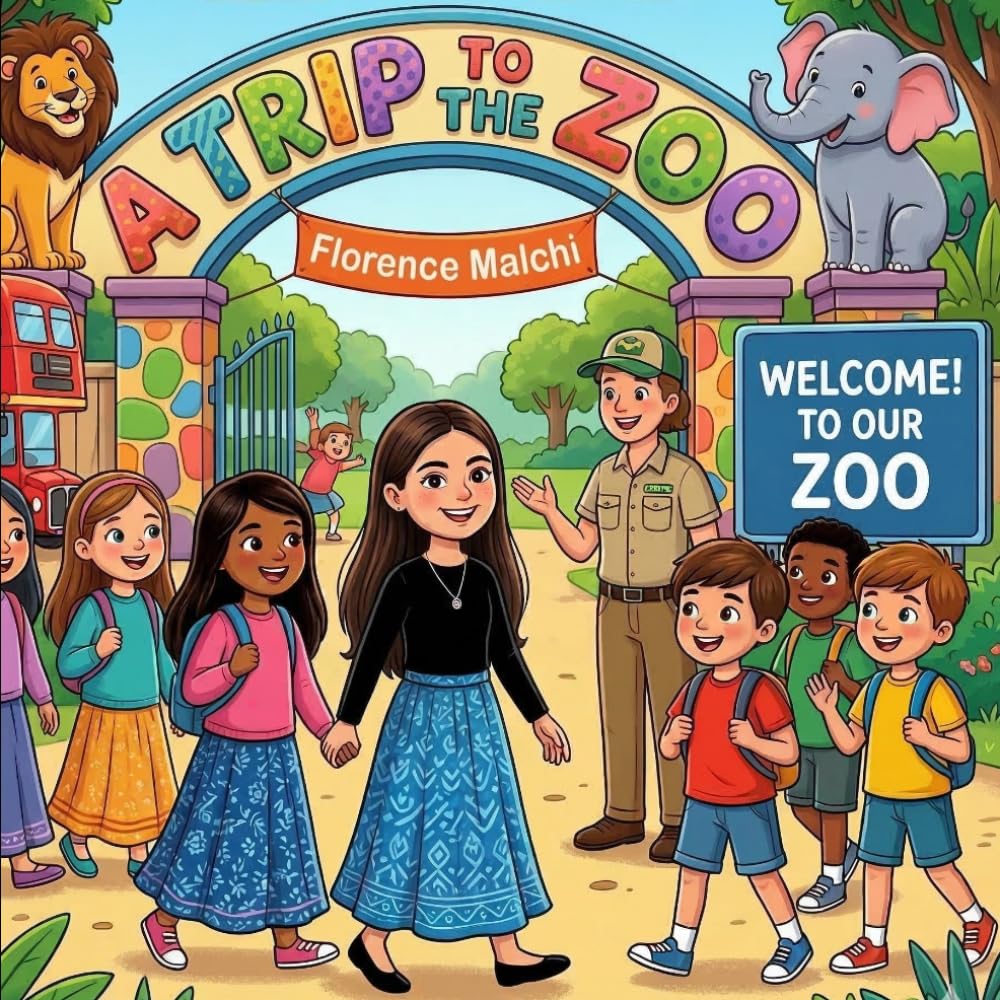 A Trip to the Zoo: An Interactive Animal Adventure and Trivia Game for Kids (Rina Discovers the World)
