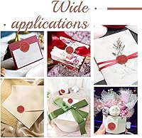 Vista 6 de PH PandaHall Sello de cera de cruz de Pascua, sello de sellado cruzado vintage, sellos de cera retro para adornos de boda, invitaciones de fiesta