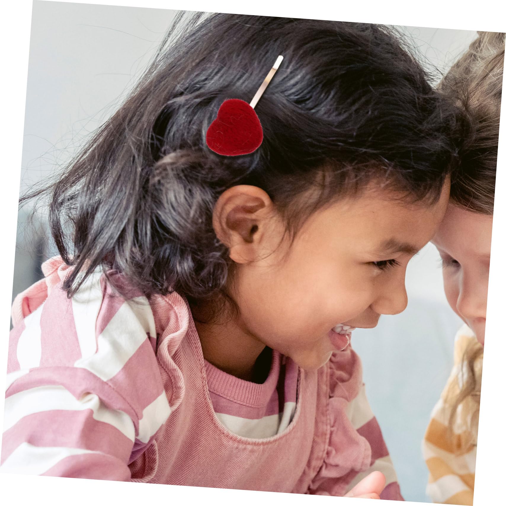 HOODANCOS Craft Decorative Felt Heart 15pcs Set Perfect for DIY Hairpin and Brooches