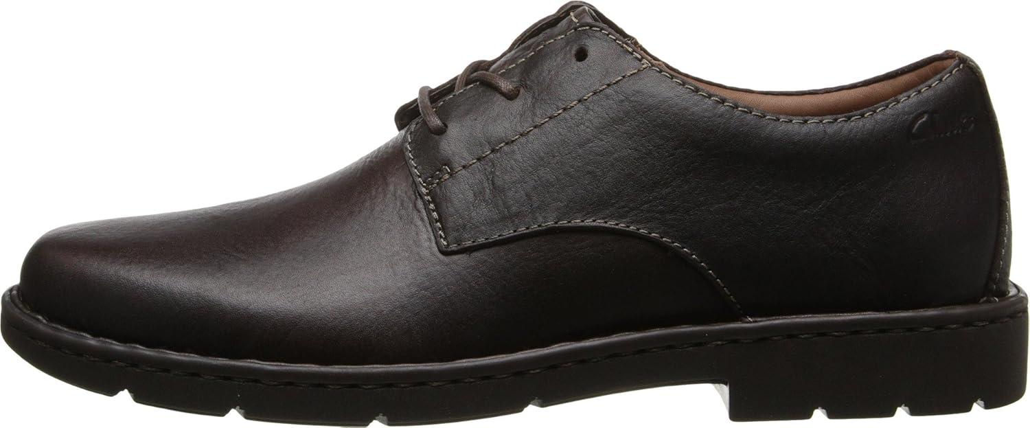 Clarks Men's Stratton Way Oxford 8 Brown