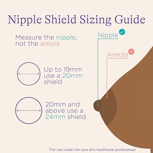 Miniatura 3 de Lansinoh Protector de pezones para lactancia 2 quilates 20 milímetros