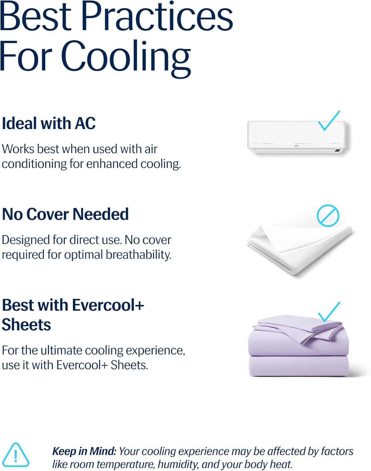 REST® Evercool® Cooling Comforter, Full/Queen, Blanket for Hot Sleepers, All Season Bedding to Keep Cool for Night Sweats, Breathable Lightweight Blanket, 90"x90" Inches, Lavender Breeze - Image 7