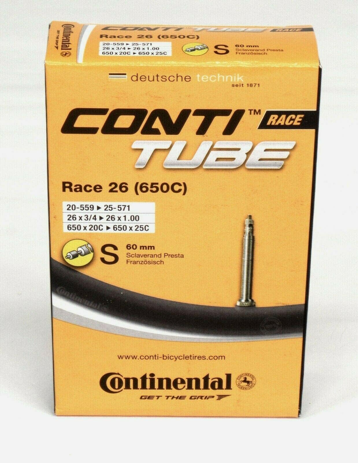 Continental Race 26 Bicycle Inner Tube