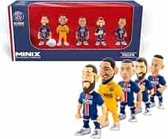PSG Minix Figure 7 Cms Pack of 12 (Bouquets, Neymar, Messi