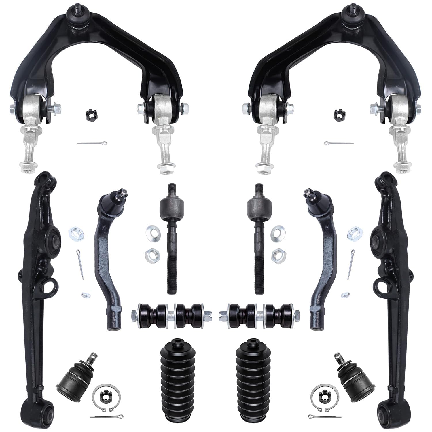 Detroit Axle - Front End 14pc Suspension Kit for 1990-1993 Honda Accord