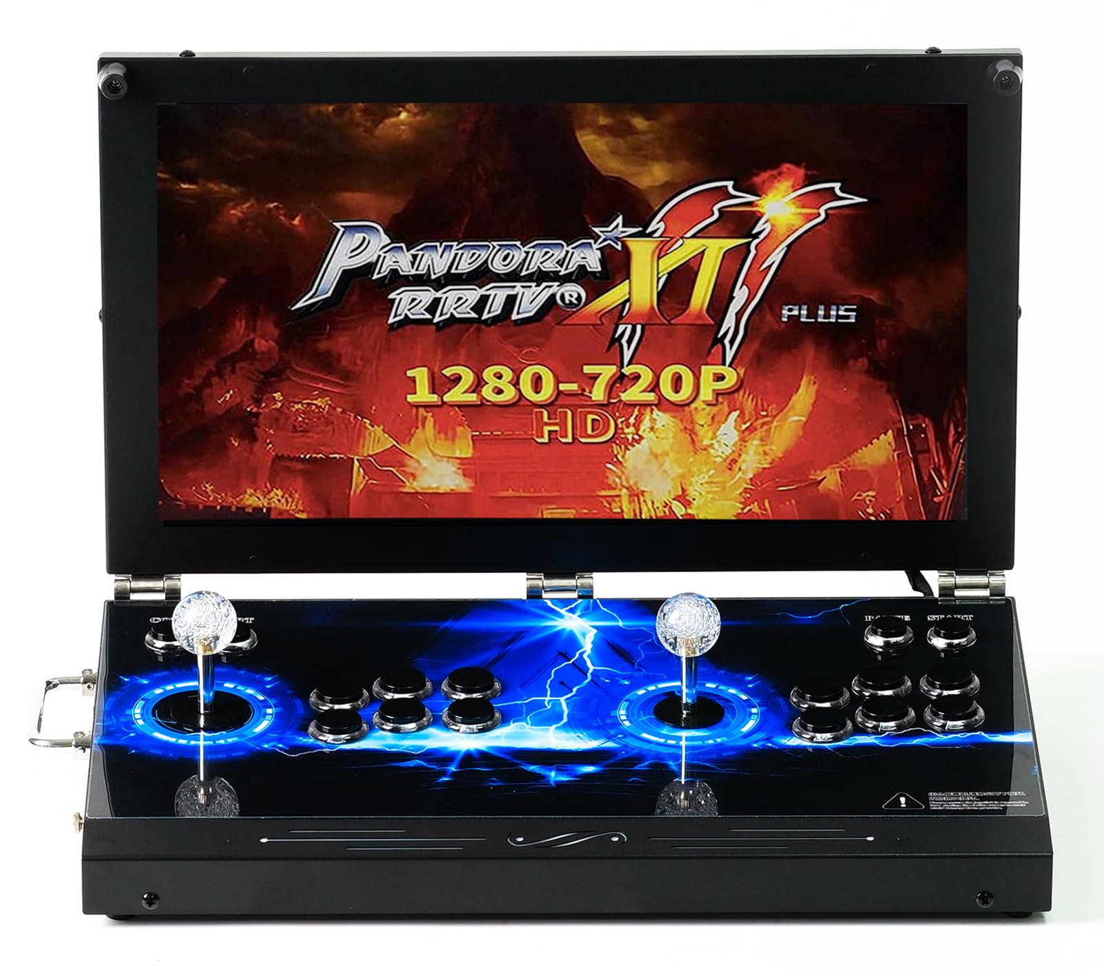 35000 in 1 console di gioco arcade portatile schermo HD da 21 pollici doppio giocatore Pandoras Box 80S, retro macchina per videogiochi ricerca/nascondere/salvare/caricare/mettere in pausa giochi (SC