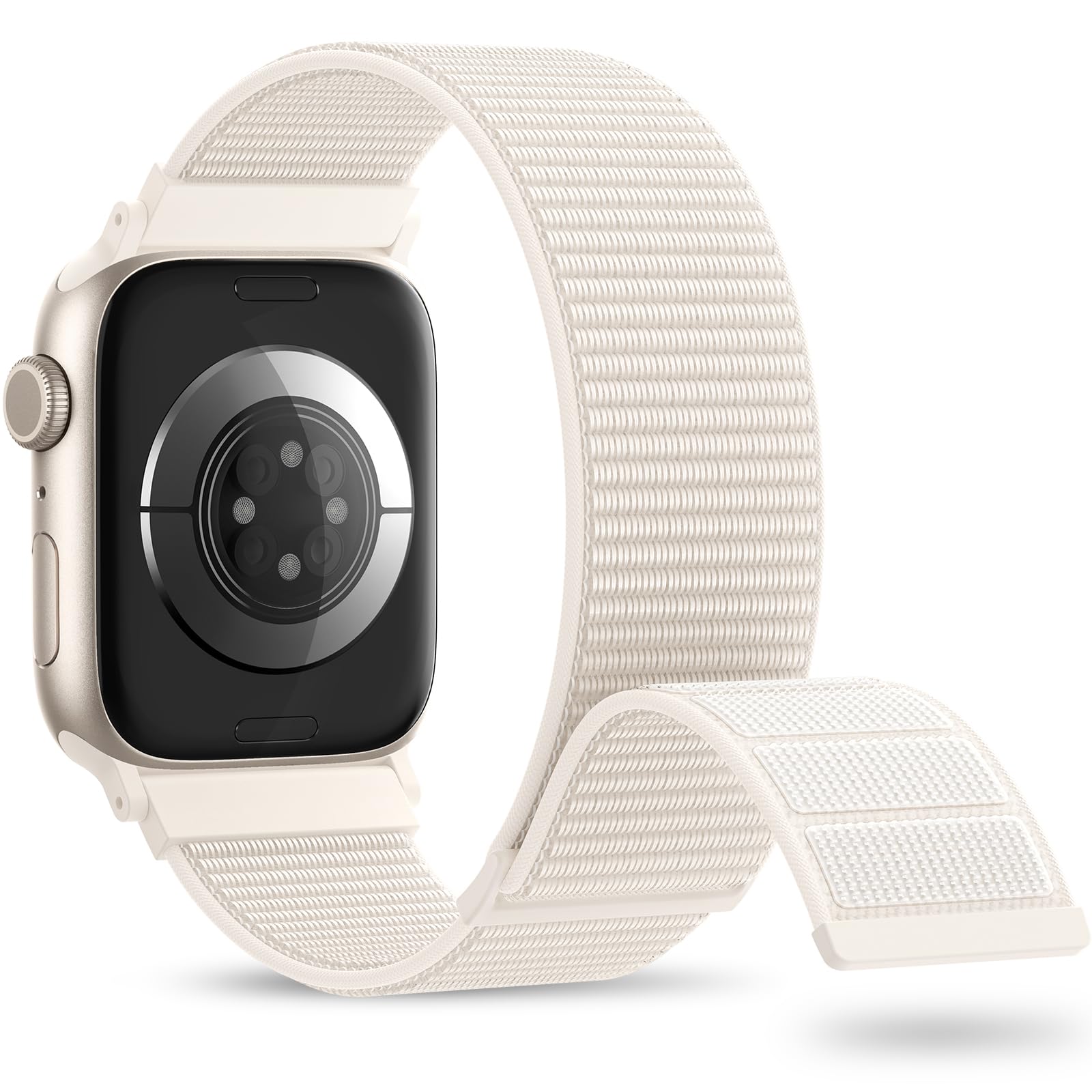 OHOTLOVE Nylon Sport Band Compatible with Apple Watch Band 38mm 40mm 41mm 42mm 44mm 45mm 46mm 49mm, Adjustable Breathable Women Men Braided Strap Loop for iWatch Series 11/10/9/8/7/6/5/SE Ultra 3/2/1