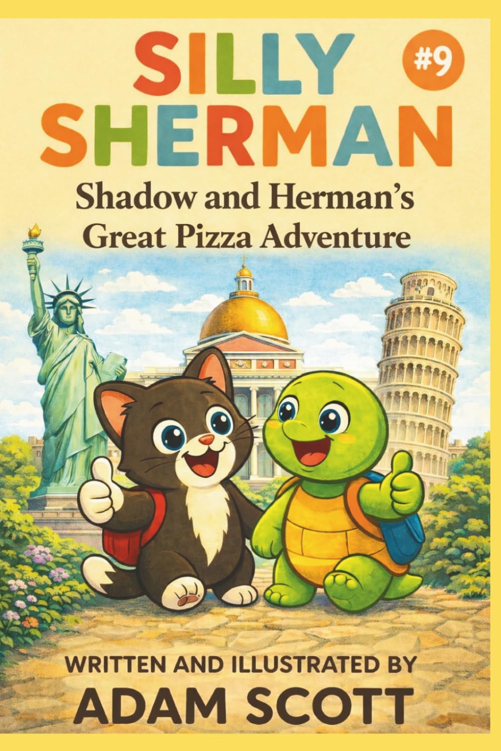 Silly Sherman: Shadow and Herman's Great Pizza Adventure (Silly Sherman: The Fun and Silly Adventures of Shadow the Cat and Herman the Tortoise)