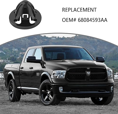 Miniatura 5 de 20 clips de retención de automóvil para luces traseras, clips de retención de repuesto automotriz OEM #68084593AA, sujetadores de clips de automóvil