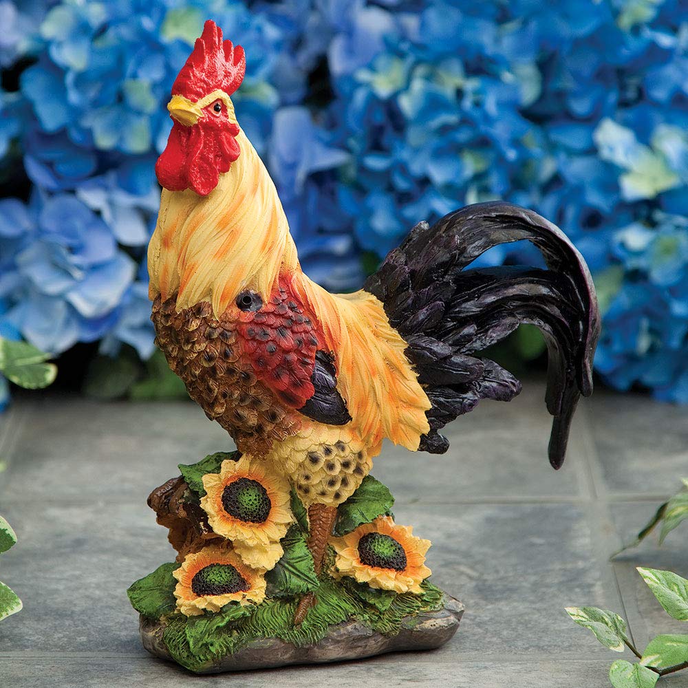 Amazon.com: Bits and Pieces - Motion Sensor Rooster Statue