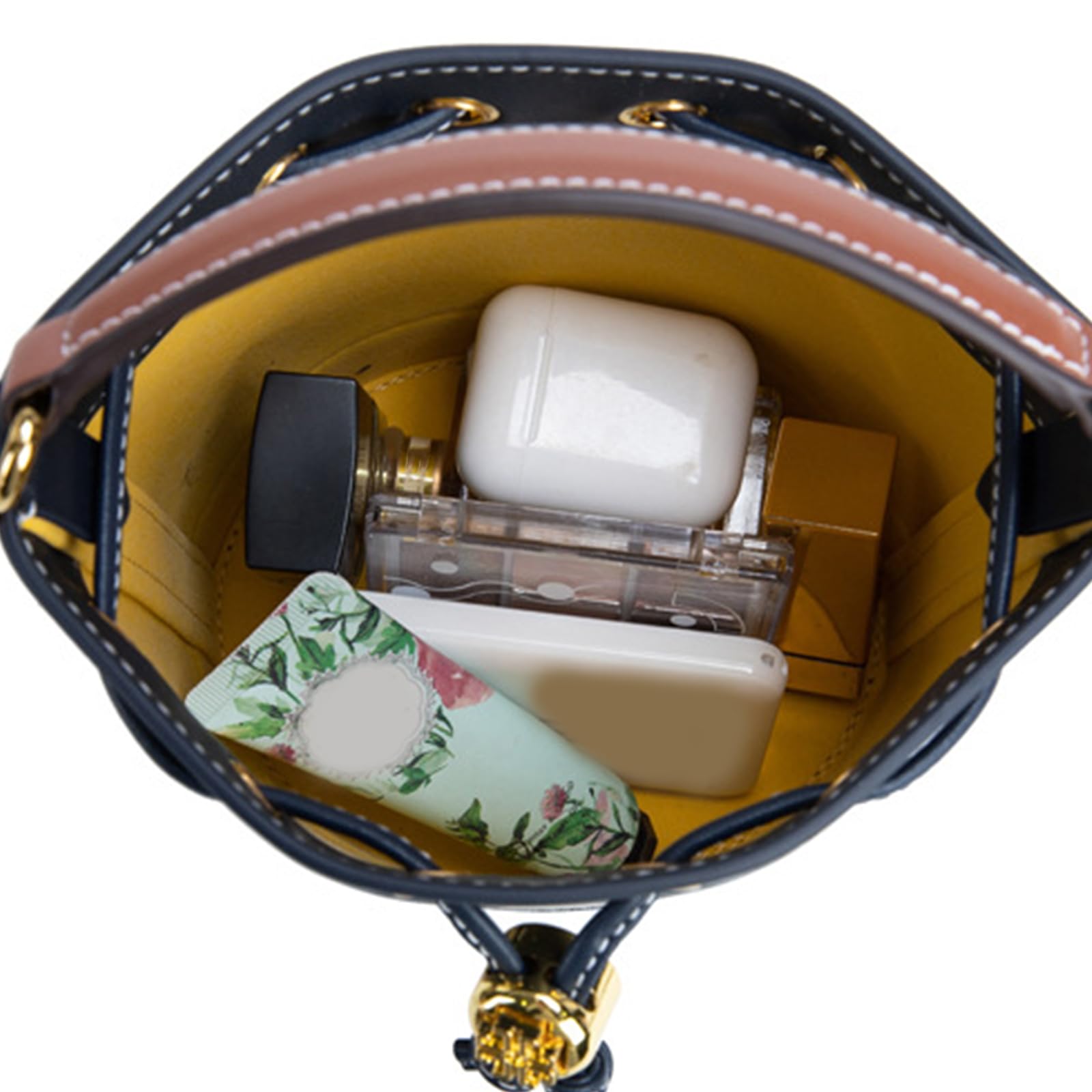 Inserto per borsa a secchiello, borsa a tracolla con coulisse, borsa a tracolla, borsa interna in nylon