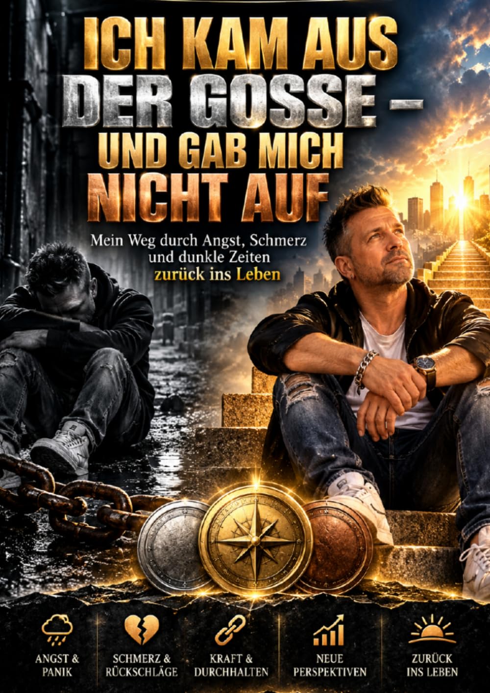 Ich kam aus der Gosse – und gab mich nicht auf: Meine Geschichte über Angst, Abstürze, Neuanfänge und den Mut, immer wieder aufzustehen