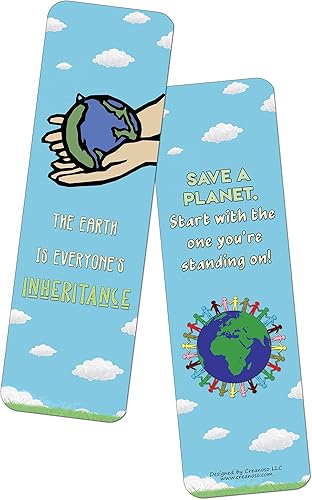 Miniatura 7 de Creanoso Marcadores Earth is Our Home (paquete de 30)  Marcadores de regalo premium para ratones de biblioteca  Rellenos de calcetines para niños,
