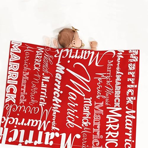 Miniatura 17 de Sweewind Manta personalizada para niños, mantas de bebé personalizadas para niños y niñas, manta personalizada para bebés y niñas, manta de bebé