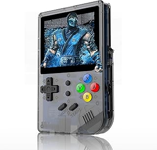 RG300 Handheld Game Console,Retro Game Console with 64G TF Card Built in 5000 Classic Games,Portable Game Console 2.8 inch Full View IPS Screen