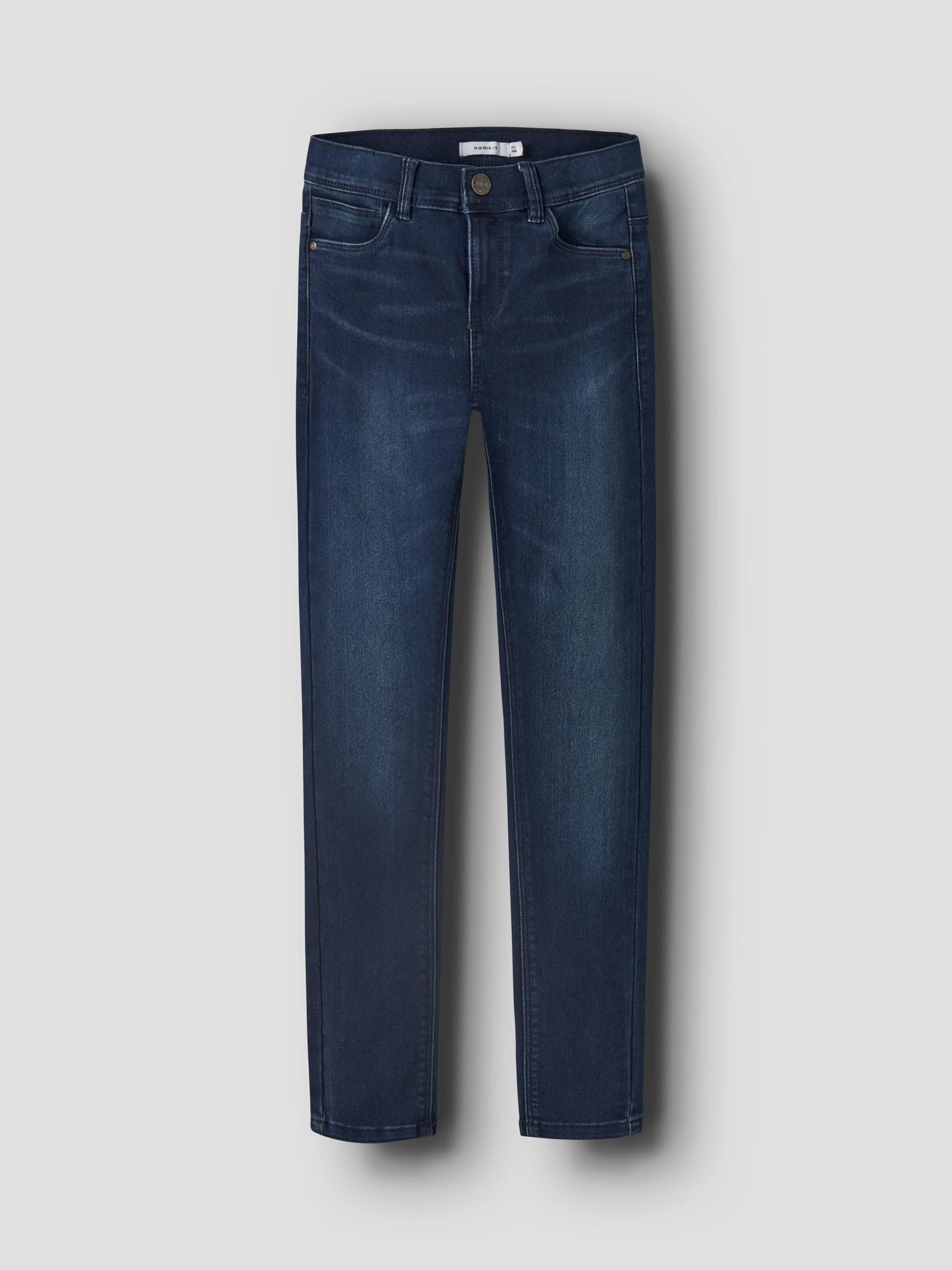 Name IT Nkfpolly Skinny Jeans 1212-tx Noos - Pantaln Niñas