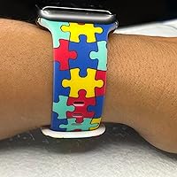 Vista 55 de Silicone Sport Watchband Compatible with Apple Watch