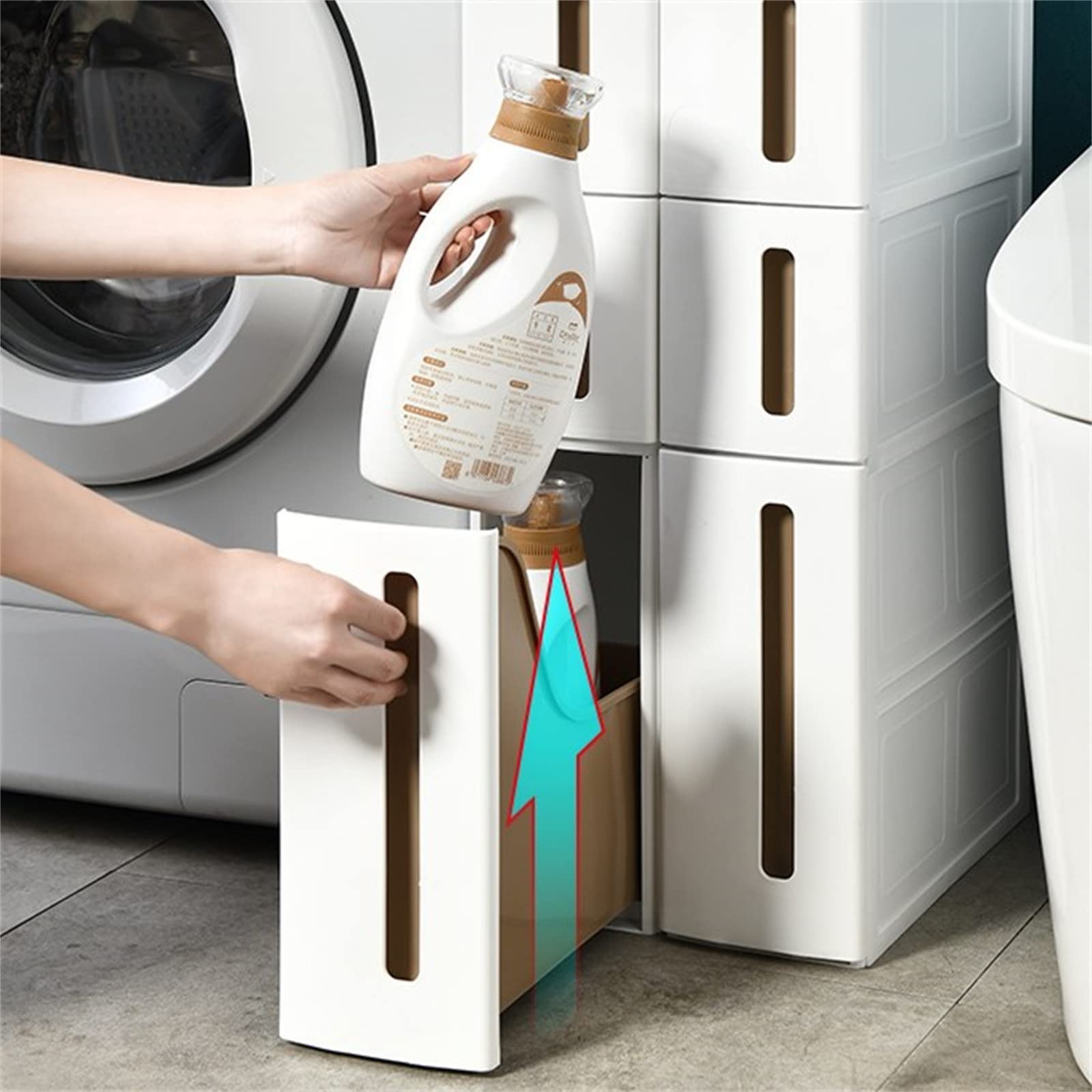 Amazon｜隙間収納 ギャップ収納キャビネット引き出しタイプバスルーム