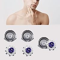 Vista 9 de 3X - Cuchilla de afeitar de repuesto para Philips Norelco 7950XL, 7800XL, 7800XLcc, 7810XL, 7380XL, 7360XL, 7350XL, 7345XL, 7340XL, 7325XL, 7315XL