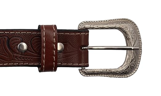 23AW SOPH WESTERN BUCKLE LEATHER BELT