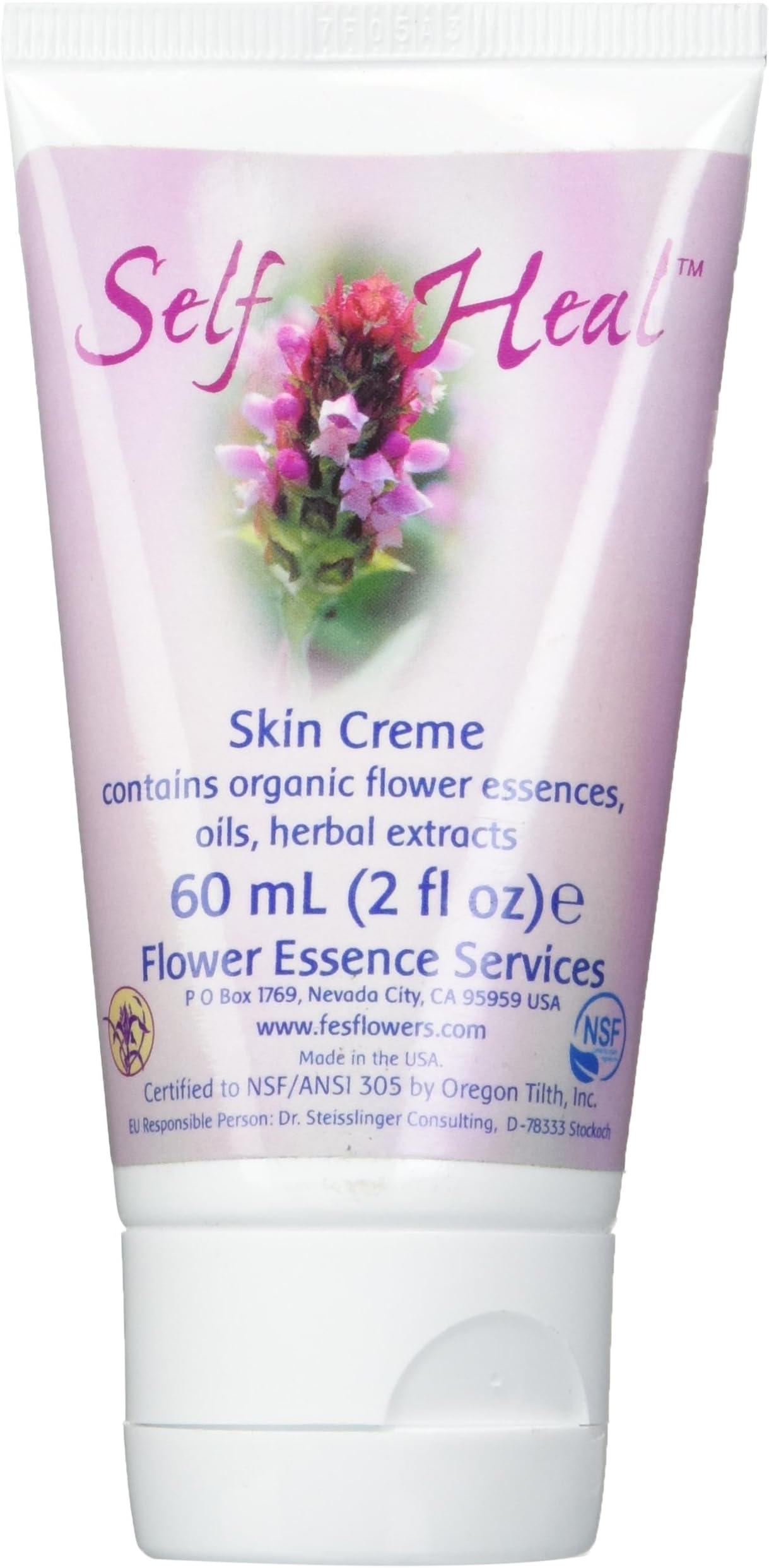 Flower Essence Services Self-Heal Cream, 2 Ounce