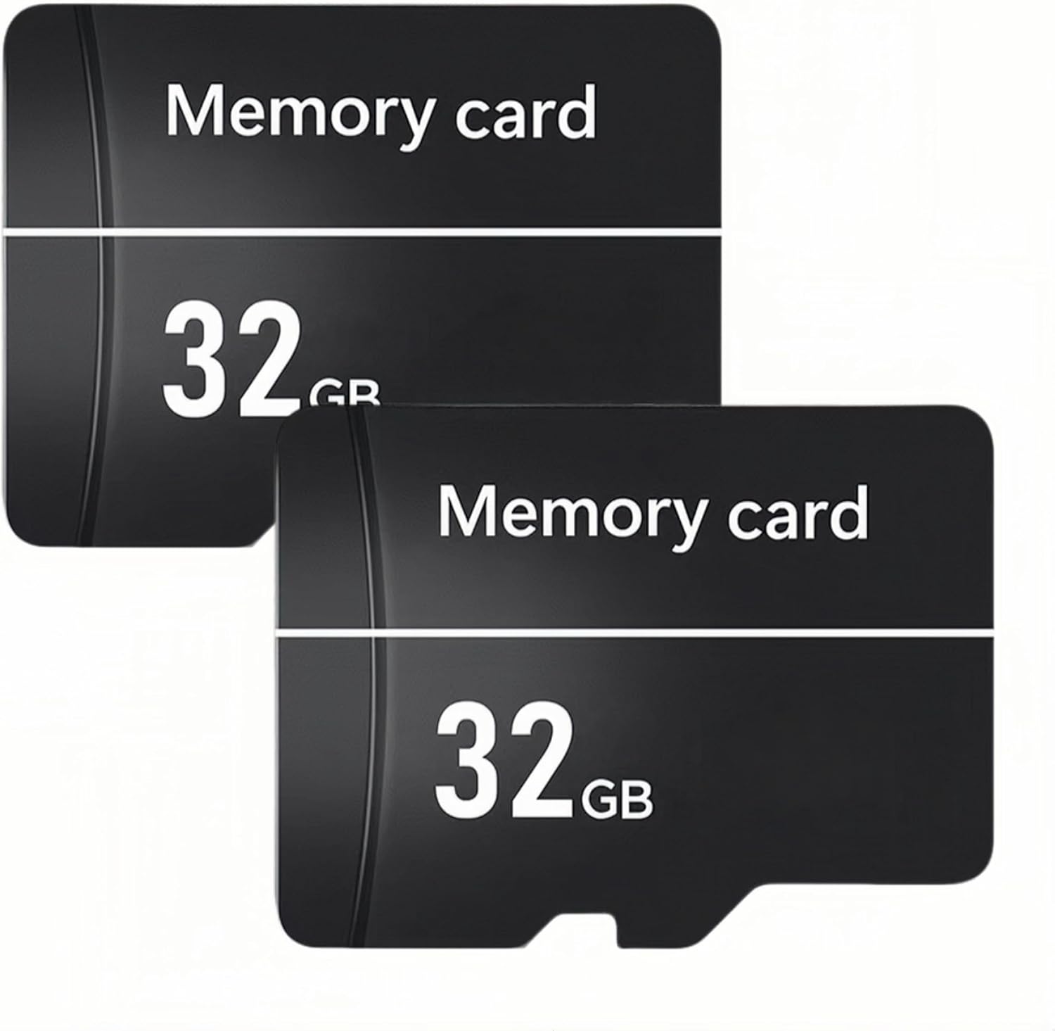 32GB Memory Card 2 Pack, High Speed Data Transfer, for Security Cameras, Dash Cam, Phones, Gaming & Recording 2Pack