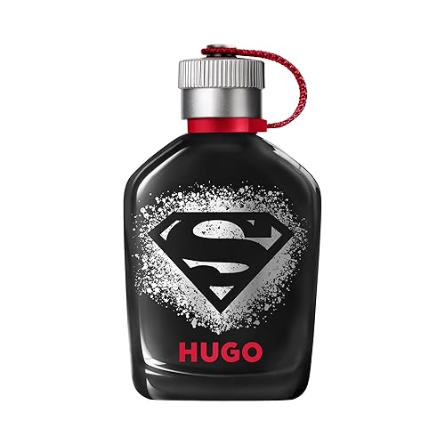 Hugo Boss SUPERMAN x HUGO Eau de Parfum - Colonia Fougère para hombre - Con notas de acuerdo de aldehído, aceite de menta verde y aceite de pachulí