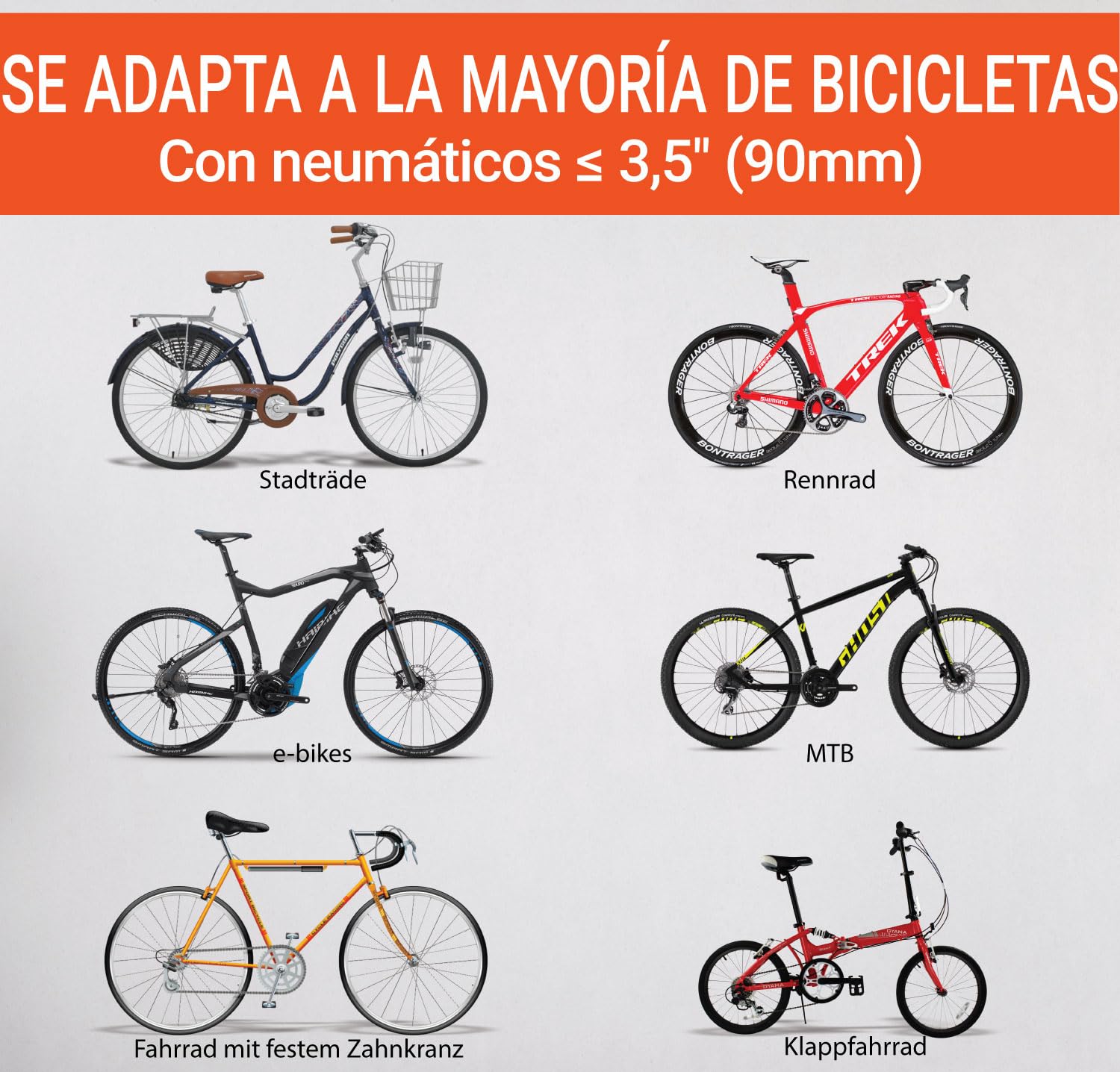 BeWise Soporte Bicicletas Pared Giratorio - Colgador Bicicleta Pared con Capacidad de 35 Kg - Soporte Pared Bicicleta con Tornillos de Montaje en Pared Incluidos - Garantía de por Vida
