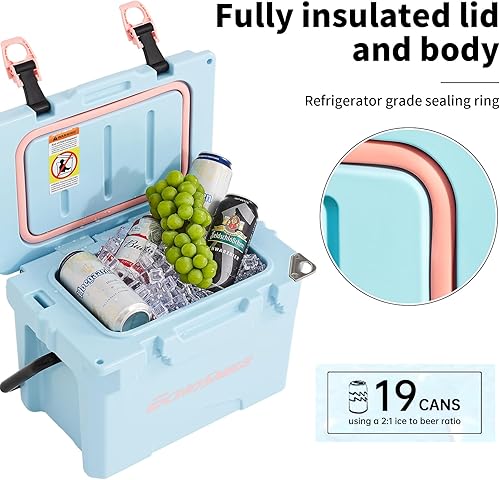 Miniatura 5 de EchoSmile 1218 Quart Rotomolded Cooler, Built to Stand up to The Rigors of The Journey