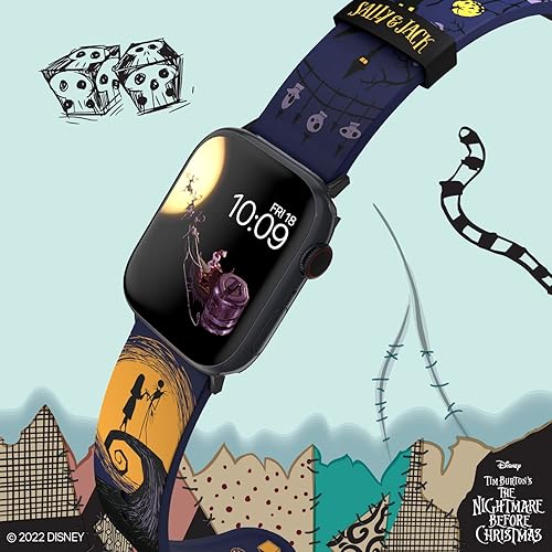 Miniatura 7 de Bandas de reloj inteligente Nightmare Before Christmas  Producto oficial compatible con todos los tamaños y series de Apple Watch reloj no incluido