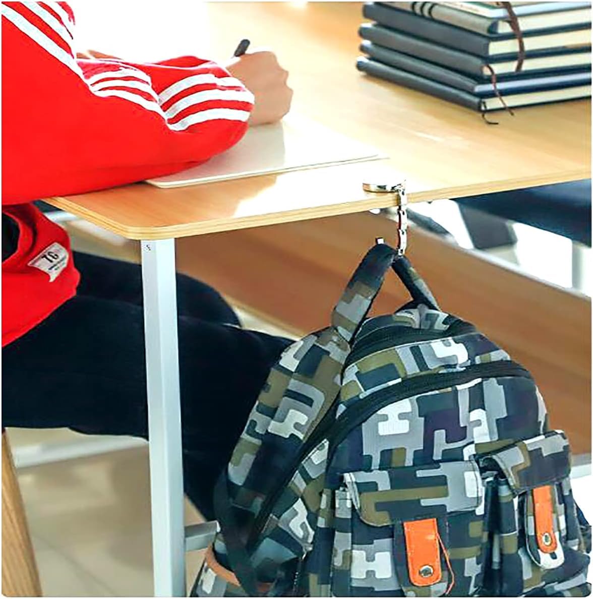 Ahlsen Support De Sac De Bureau à Pince - Crochet De Bureau Pour Etudiants Crochet De Sac A Main Pour Femme Avec Bras Reglable Support De Sac A Dos Support De Casque Portable Pour Tables 85241941