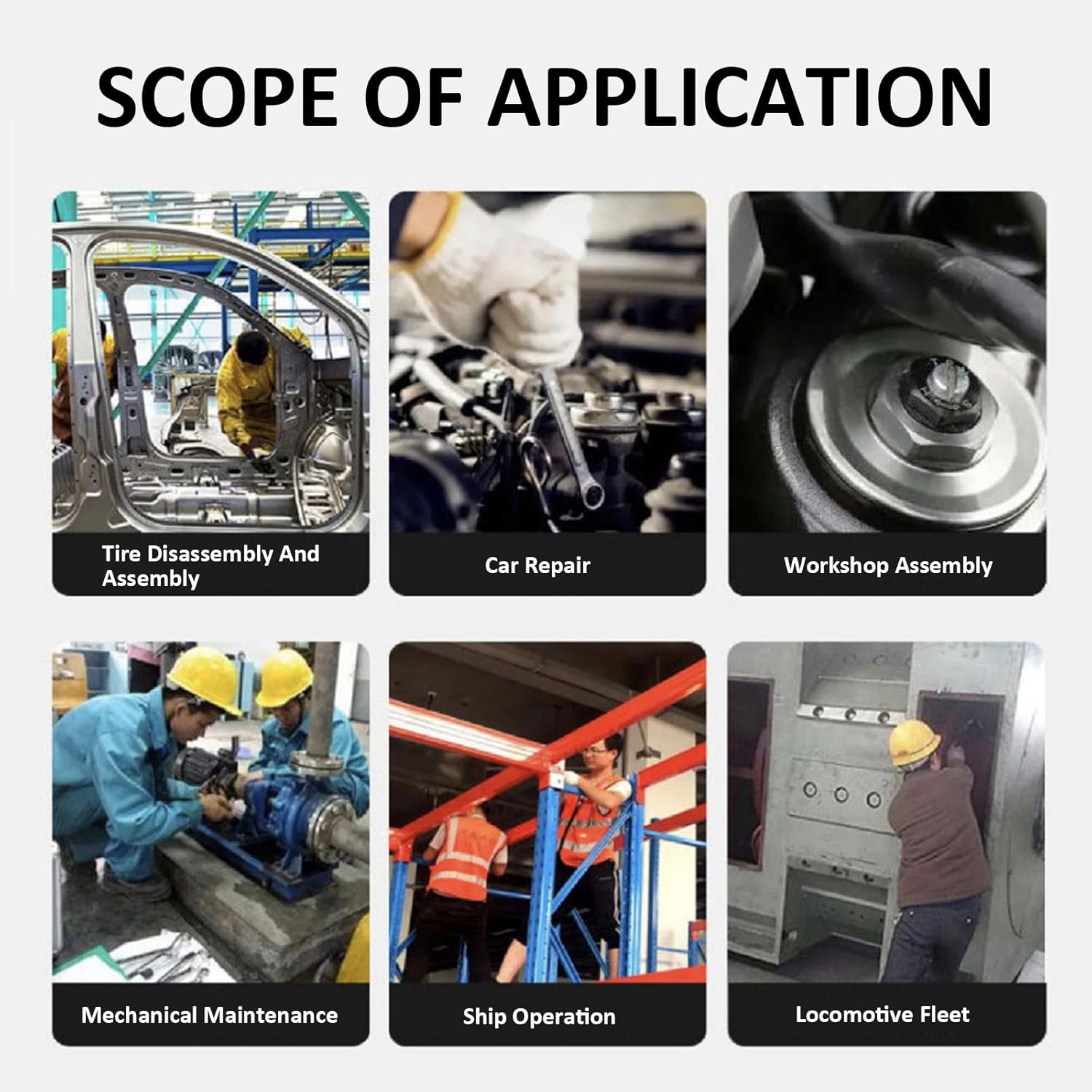 Vanwoke 1000 N.m High Torque 1/2-Inch-Drive Air Impact Wrench With 5-Mode Speed 6000Rpm Twin Hammer Impact Wrench Kit Heavy-Duty All-Metal Build With 9 Pcs Impact Sockets And Portable Cases