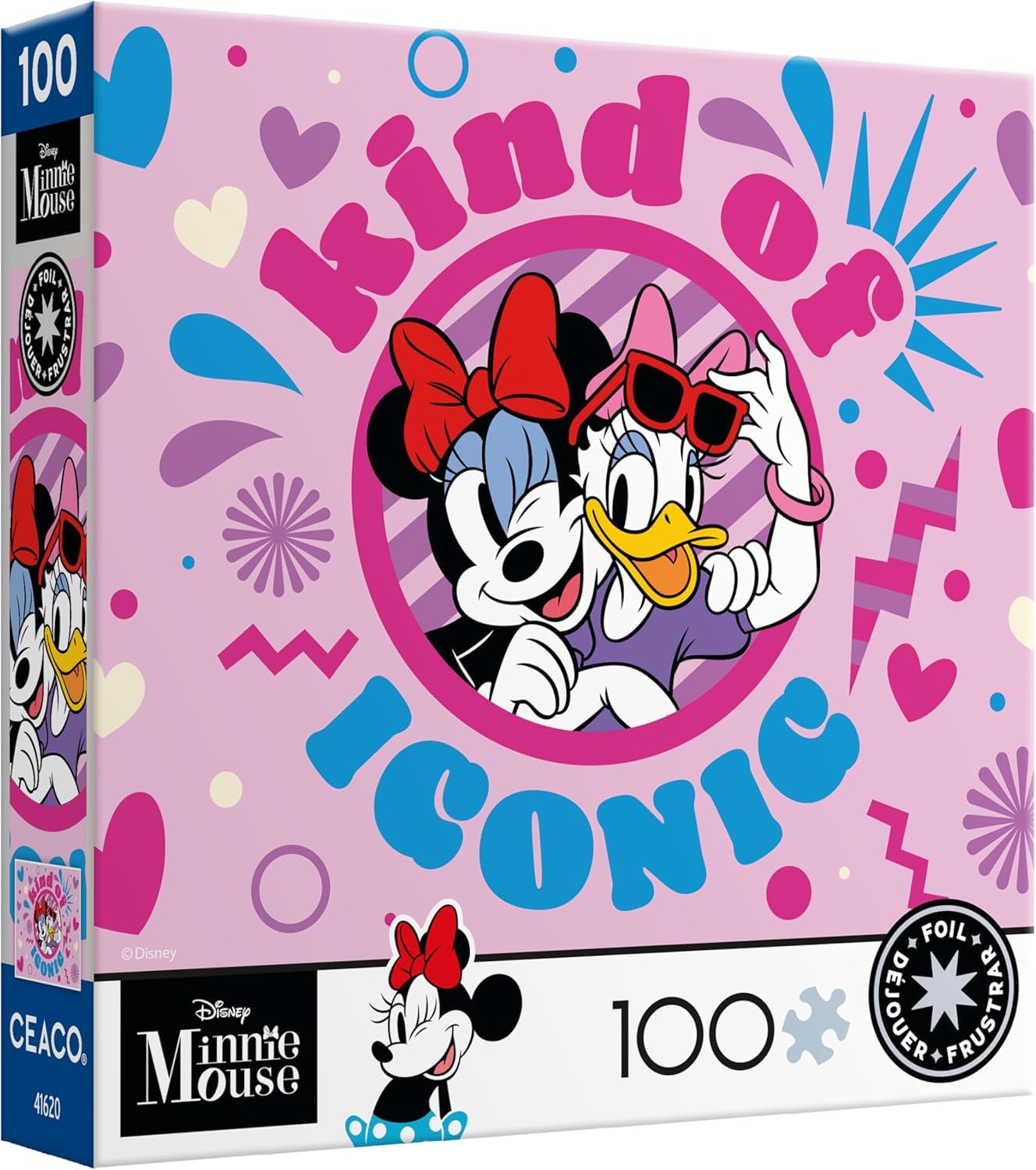 Amazon.com: Ceaco - Disney - Minnie Mouse - Kind of Iconic - Foil