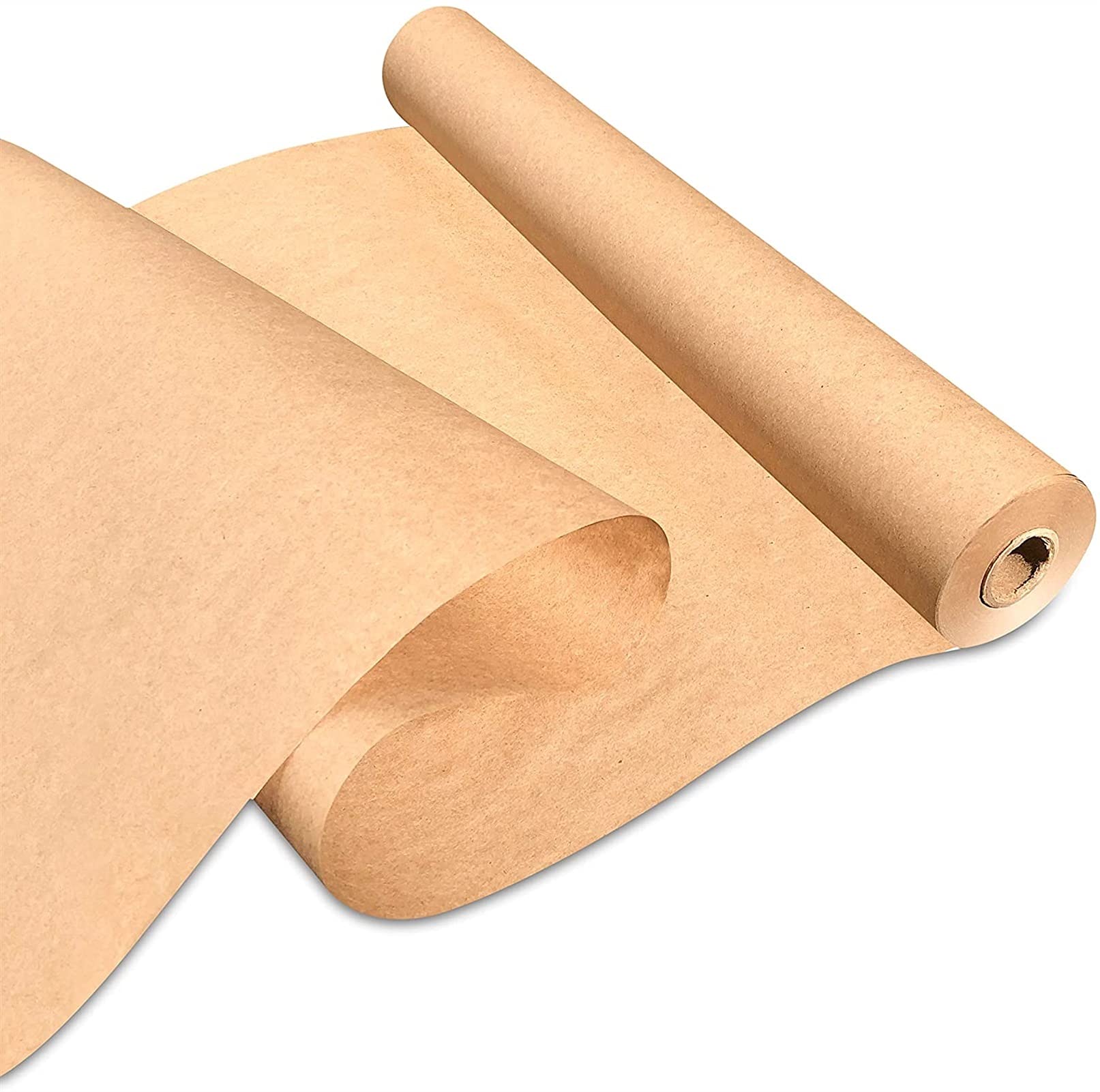 Papier do pakowania w rolce, Rolka papieru pakowego Papier makulaturowy do pakowania prezentów, rzemiosło Artystyczny obraz Pakowanie Scrapbooking Opakowania Bieżnik Rolka materiału makulaturowego(0.3
