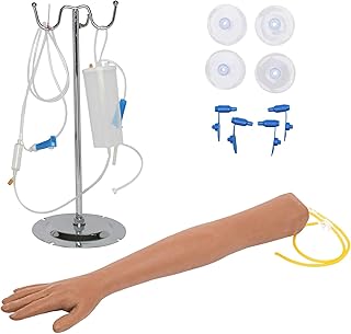 IV Practice Kit and Phlebotomy Practice Kit for Nurses and Other Medical Professionals - Practice and Perfect Venipuncture Skills Before Working On Real People - Apprentice Doctor
