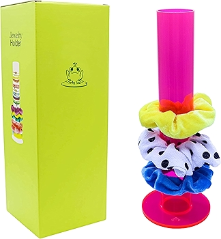FROG SAC Neon Pink Scrunchie Holder Organizer