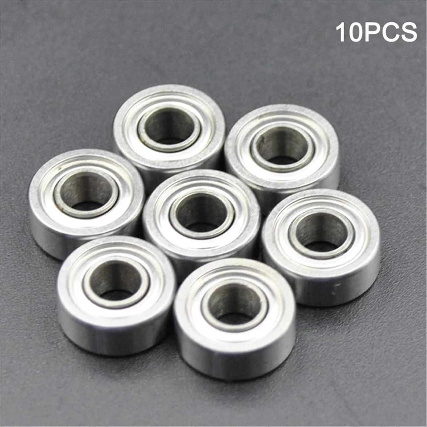10pcs MR104 ZZ 4 * 10 * 4mm High Speed 1040 Bearing Inner Diameter 4mm Miniature Ball Bearings