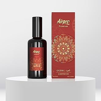 Airpro Luxury Oud Spray Air Freshener – Limited Edition Car Perfume | Exclusive Long-Lasting Oud Fragrance Spray | Premium Car Accessories & Car Freshener 100 ml