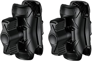 BRCOVAN 2 Pack, Double Socket Arm High Strength Composite Short Arm Compatible with RAM Mounts B Size 1'' Ball Components & Bike Motorcycle Phone Mount Holder with 1'' Ball Adapter