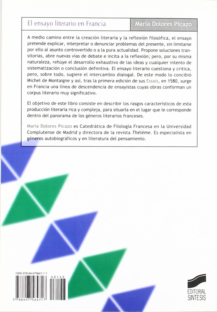 El ensayo literario en Francia: 48 (Historia de la literatura universal)